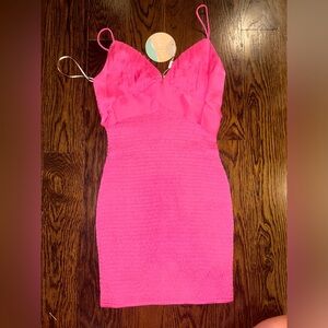 New with tags never worn! Sage + Paige Pink Mini Dress
